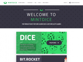 MintDice - Bitcoin казино с краном и анонимной игрой: Кости, Плинко, Слоты