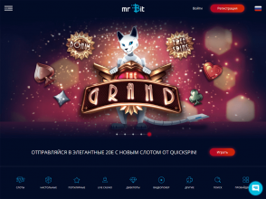 Mr Bit - Молодое онлайн казино для РФ пользователей
